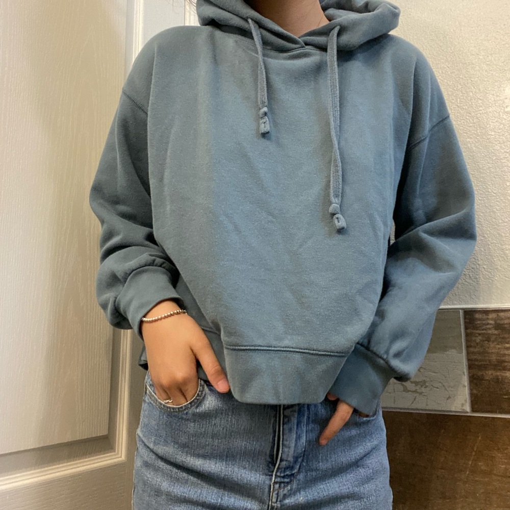 Uniqlo Turquoise Hoodie